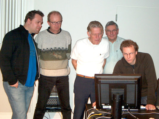 Der Computer wird programmiert