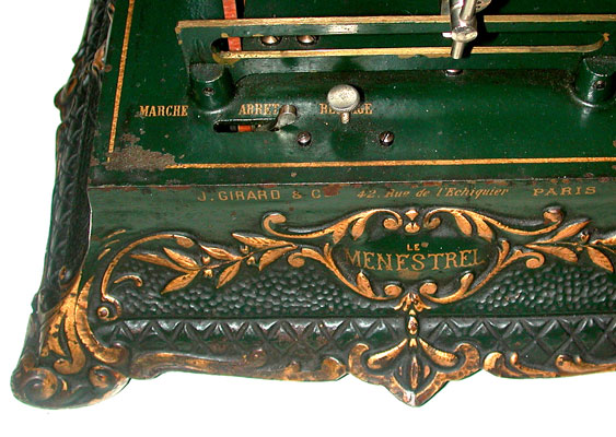 J.Girard & Co. 42, Rue de l'&Eacute;chiquier, Paris / The adress of the Girard company in Paris