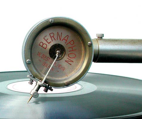 Die Beranphon-Schalldose von W.Bestgen und Sohn, Bern / The original sound-box by W.Bestgen und Sohn, Bern