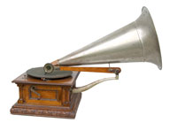 Der Monarch war das Luxusger&auml;t seiner Zeit /  Victors Monarch, the sophisticated and luxurious gramophone