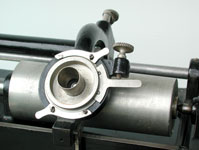 Die "Automatic" Schalldose der 1890er ist eine gesuchte Rarit&auml;t / The phonograph is fitted with a early "Automatic" reproducer