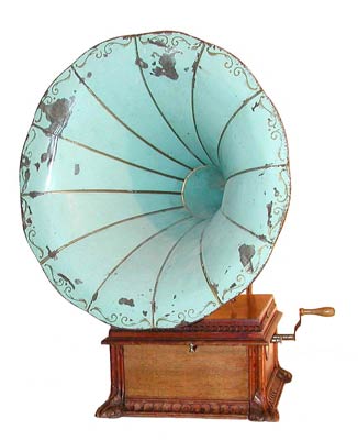 Der Durchmesser des Trichters betr&auml;gt 48 cm  / The diameter of the horn is 19"